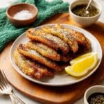Crispy Fried Sardines with Lemon and Herbs Recipe