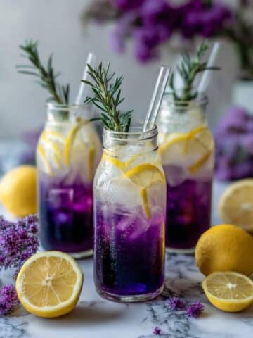 Butterfly Pea Tea Lemonade Recipe