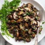 Easy Sauteed Mushrooms Recipe