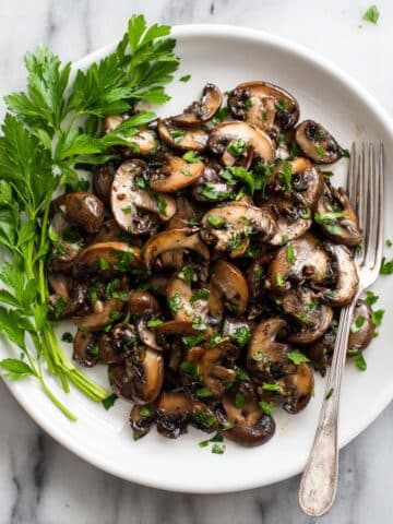 Easy Sauteed Mushrooms Recipe