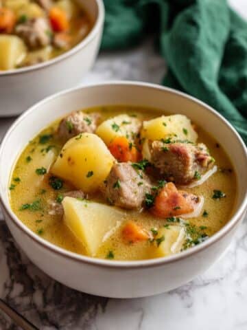 Green Chile Stew Recipe with Pork and Potatoes Recipe