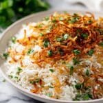 Instant Pot Lentils and Rice (Mujadara) Recipe