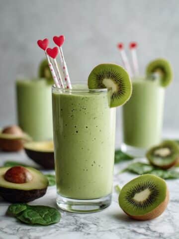 Kiwi Pineapple Spinach Smoothie Recipe