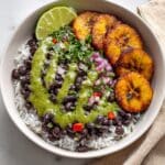 Chipotle Lime Black Bean Bowls Recipe