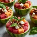 Chicken Melon Salad Bowls Recipe
