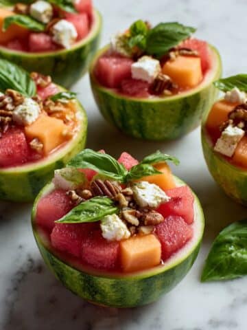Chicken Melon Salad Bowls Recipe