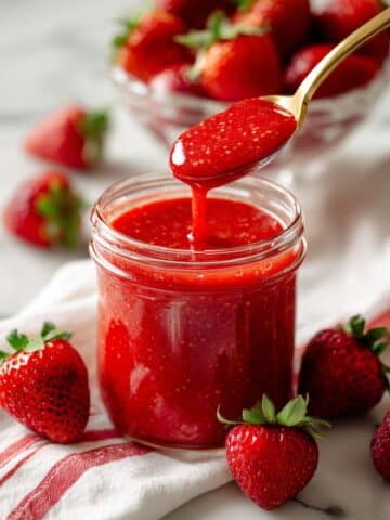 Strawberry Puree for Drinks Recipe