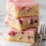 Strawberry Lemon Blondies Recipe