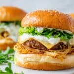 French Onion Burgers Recipe