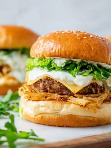 French Onion Burgers Recipe