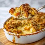 Cheesy Butternut Squash Gnocchi Bake with Harissa Recipe