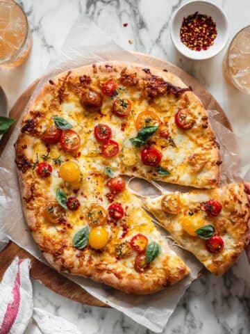 Heirloom Tomato Pizza Recipe