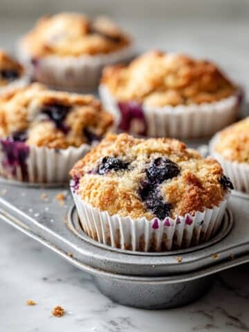 Blueberry White Chocolate Muffins Recipe