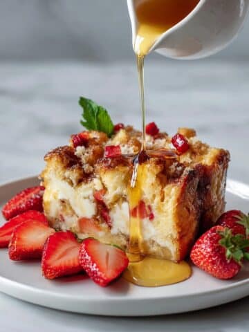 Strawberry Cream Cheese French Toast Casserole Recipe