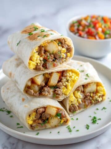 Camping Breakfast Burritos Recipe
