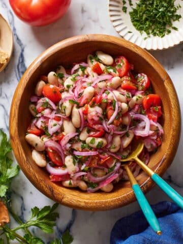 Piyaz (Turkish White Bean Salad) Recipe