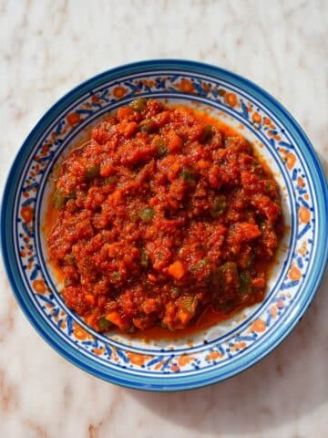 Matbucha: Spicy Roasted Pepper and Tomato Jam Recipe