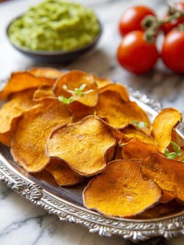 Butternut Squash Chips with Herbs and Spices Recipe