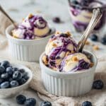 Gluten-Free Blueberry Pie Cottage Cheese Ice Cream Recipe