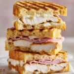 Chicken Cordon Bleu Panini Sandwich Recipe