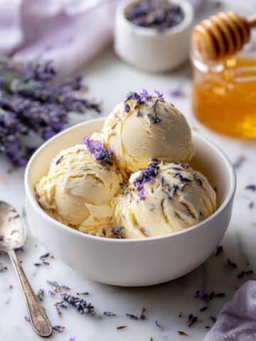 Lavender Honey Ice Cream Recipe