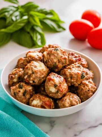 Caprese Meatballs Recipe