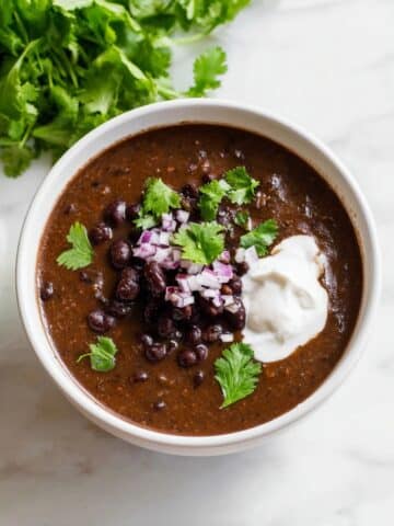 Cuban Black Bean Soup (Sopa de Frijol Negro) Recipe