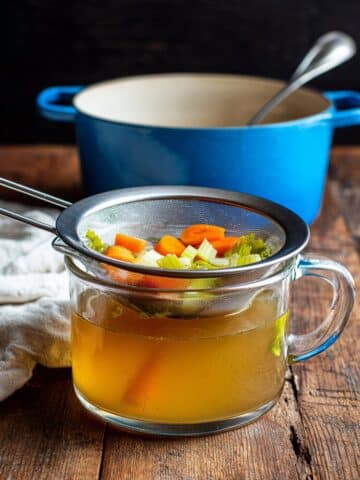 Homemade Vegetable Broth From Scraps Recipe