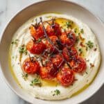 Roasted Cherry Tomatoes with Whipped Goat Cheese and Toasted Sourdough Recipe