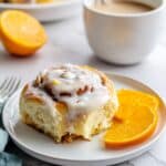 Orange Cinnamon Rolls with Orange Cream Cheese Glaze Recipe