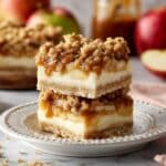 Caramel Apple Cheesecake Bars Recipe