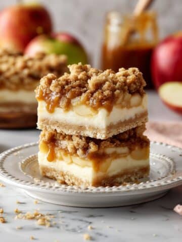 Caramel Apple Cheesecake Bars Recipe