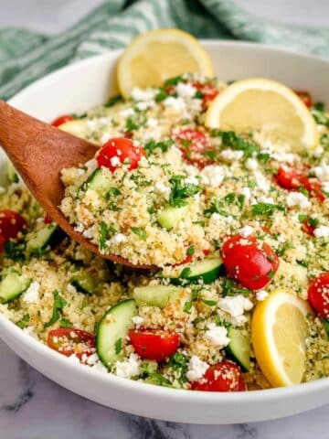 Lemon Cucumber Couscous Salad Recipe