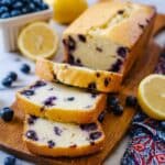 Lemon Blueberry Pound Cake Recipe