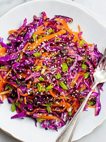 Grilled Purple Cabbage Slaw (Bold & Beautiful) Recipe