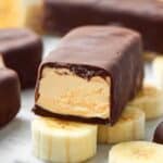 Easy Banana Peanut Butter Ice Cream Bars Recipe