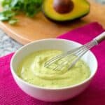 Charred Jalapeño Avocado Crema Recipe
