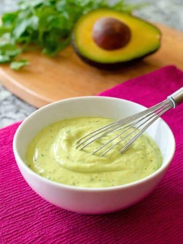 Charred Jalapeño Avocado Crema Recipe