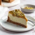 Pistachio Cheesecake with Pistachio Topping Recipe