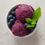 Blueberry Frozen Yogurt Recipe