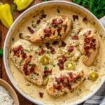 Easy Creamy Pepperoncini Chicken Recipe