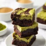 Fudgy Matcha Brownies Recipe