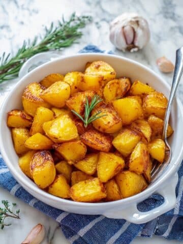 Easy Roasted Duck Fat Potatoes Recipe