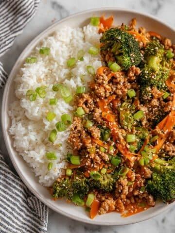 Ground Turkey Teriyaki Stir Fry Recipe