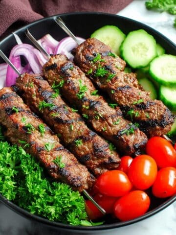 Ground Beef Kebabs (Grill or Oven) Recipe