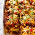 Tex Mex Chicken and Lentil Casserole Recipe