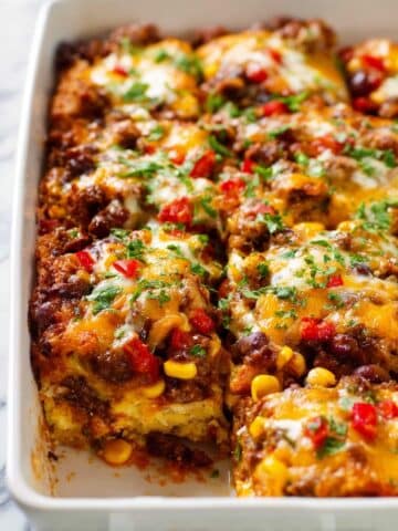 Tex Mex Chicken and Lentil Casserole Recipe