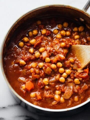 Healthy Moroccan Chickpea Stew Recipe