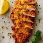 Easy Oven Baked Crispy Chicken Cutlets Recipe