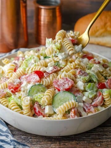 Grinder Pasta Salad Recipe